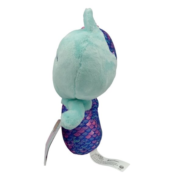 Gabbys Dollhouse MerCat Mermaid Plush Toy, DreamWorks, With Tags - Blue & Purple - Picture 10 of 10